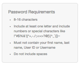 Comcast: Maximum length of 16 characters